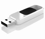 Slick Style Sliding USB Drive